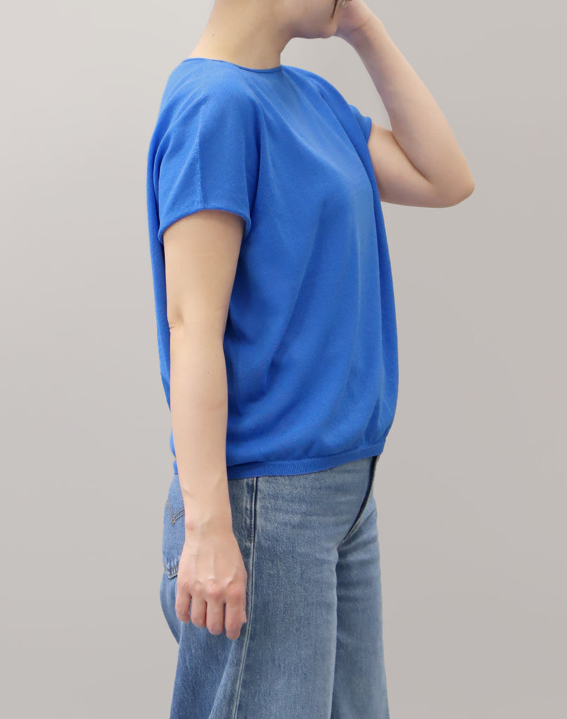 モデル：156cm　サイズ：M　色：スカイブルー