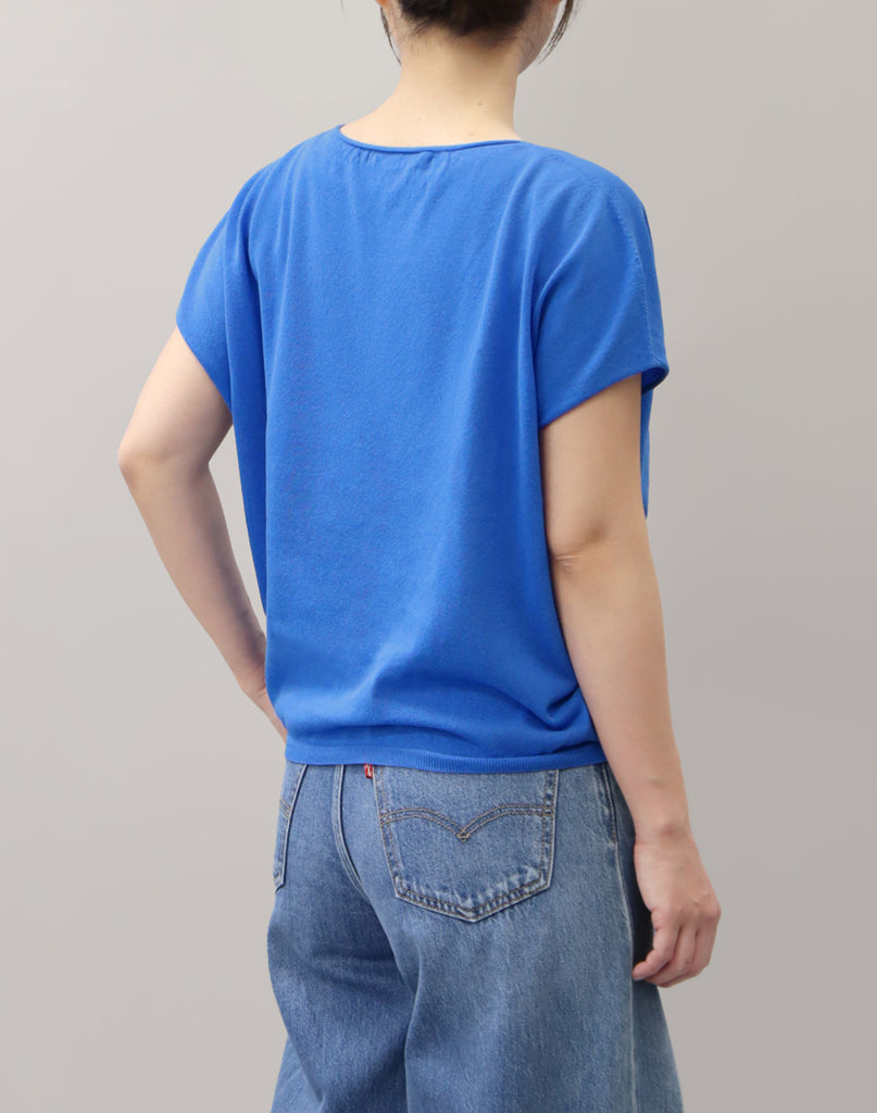 モデル：156cm　サイズ：M　色：スカイブルー