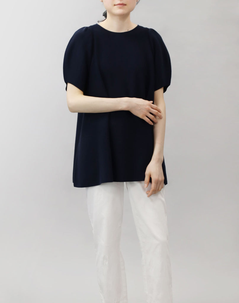 モデル：163cm　サイズ：M　色：ダークネイビー